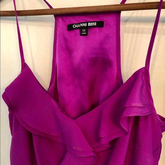 Gianni Bini Bright Mauve Dress XS - Picture 6 of 6